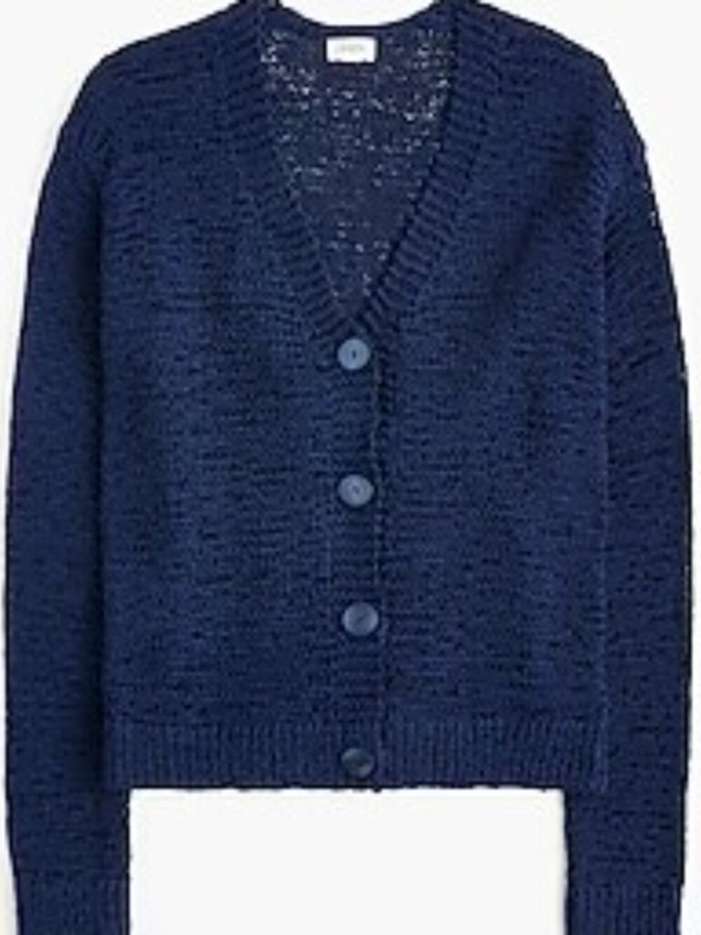 J Crew Tape Yarn Cardigan Sweater SZ Small NWT
